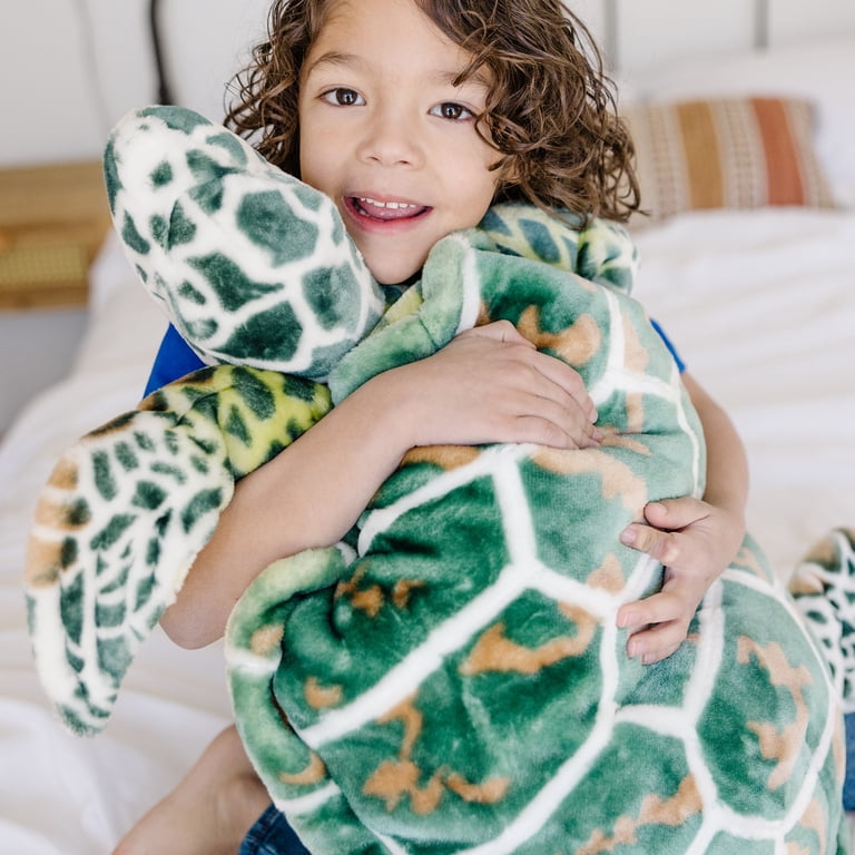 Melissa & Doug Giant Sea Turtle Stuffed Animal, 2 Feet photo 2