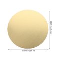 thumbnail image 2 of BESTYASH 1Set Cake Board 10 Inches Diameter 0.47 Inches Thick For Baking Accessories And Diy Activities, 2 of 6