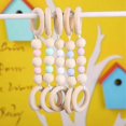 thumbnail image 2 of Natural Wood Rings Set of 30 - 60mm Unfinished Circles for DIY Crafting & Macrame Projects, 2 of 5