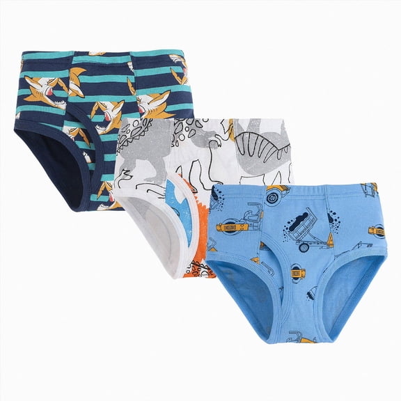 dmqupv Toddler Boxers Cotton Boys Potty Training Underwear Toddler Cotton Briefs Multi Pack Blue,3-4 Years