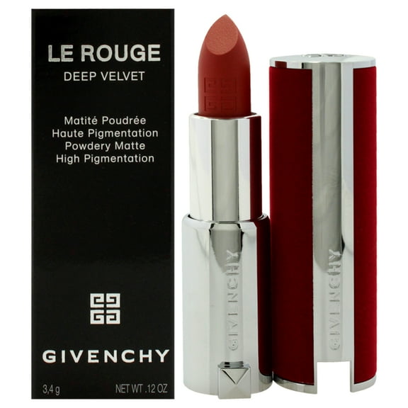 Givenchy Le Rouge Deep Velvet Matte Lipstick - 34 Rouge Safran , 0.12 oz Lipstick