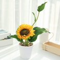 thumbnail image 1 of Sunflower Potted Plant High Quality Package Contents Artificial Potted Plant, 1 of 12