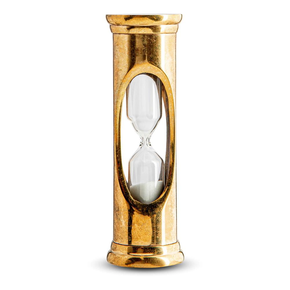 Authentic Models Brass 3 Minute Sandglass