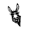 thumbnail image 2 of Hangs Farm Peeping Animals Cattle Metal Outdoor Outdoor Garden Pendant, 2 of 4
