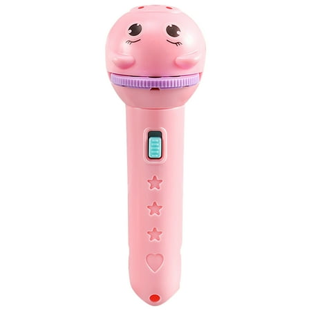 

Slide Projector Flashlight Projection Light Toy Slide Flashlight Lamp Education Learning Night Light Before Going To Bed Tent Lamp Soft Light 3d Night Light Bulb Kids Wall Lamp with A Dimmer