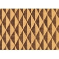 thumbnail image 1 of Ahgly Company Indoor Rectangle Abstract Brown Modern Area Rugs, 5' x 8', 1 of 4