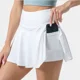 thumbnail image 1 of Mujer Pantalones Cortos De Falda Corta 2 En 1 Ropa Deportiva, 1 of 3