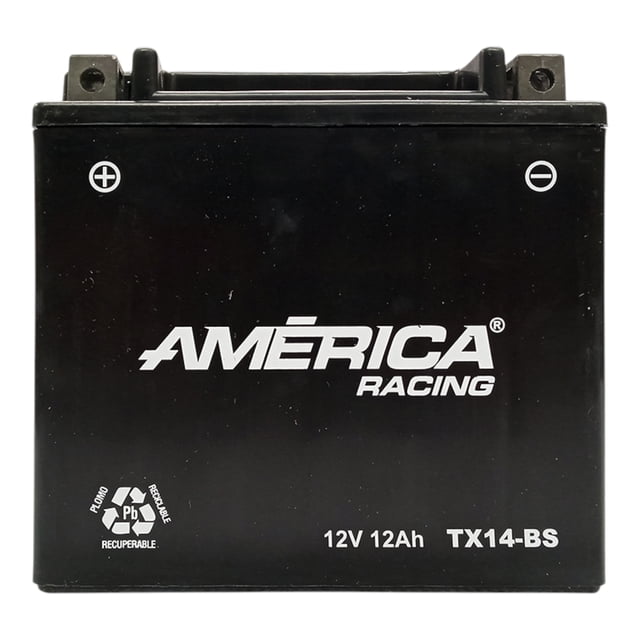 America Tx14-Bs 12V 12Ah Agm Bci para Moto