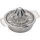 thumbnail image 1 of Zitronen-/Zitruspresse mit Behälter, Durchmesser: 13cm, Fassungsvermögen: 350 ml, Rostfreier Edelstahl, Plata Zhivalor MZQ-0322, 1 of 7