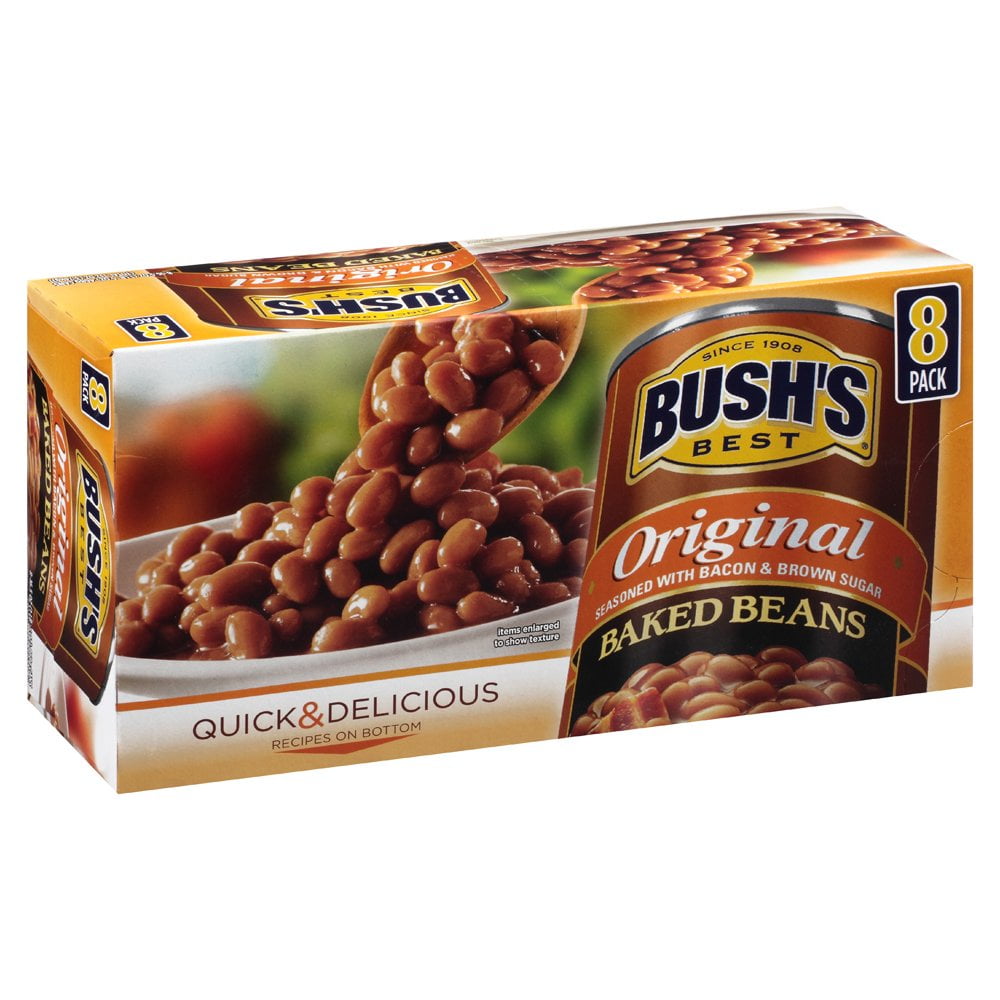 Branded Bush's Original Baked Beans (16.5 oz, 8 ct.) = Pack of 2