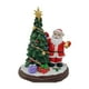 thumbnail image 2 of Figura navideña de resina ligera para decoración navideña en interiores. Papá Noel, 2 of 9