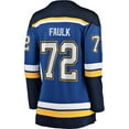 thumbnail image 3 of Women's Fanatics Justin Faulk Blue St. Louis Blues Home Breakaway Player Jersey, 3 of 3