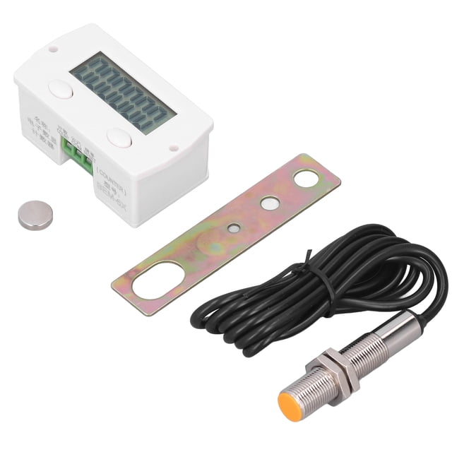 Interruptor De Conteo Electrónico, 0-99999 Contador De 6 Dígitos De Tamaño Compacto De Alta Precisión Estable Y Confiable Para Máquina Herramienta Para Línea De Ensamblaje