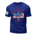 thumbnail image 5 of Leey-World 250 Anniversary Usa Shirts 250 Years American 1776 2026 250th USA Birthday 4th of July T-Shirt(Blue,L), 5 of 5