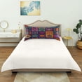 thumbnail image 5 of Satin Pillowcase Home Luxury Envelope Pillowcases Soft And Smooth A Colorful Mexican Pattern, 5 of 6