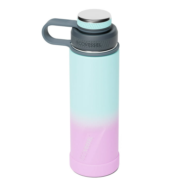 EcoVessel Whiteout Boulder Water Bottle 20 oz
