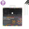 thumbnail image 1 of Amdohai 36 Bright Colors Fineliner Color Pen 0.4mm Fine Point Colored Pen Marker Set for Journaling, 1 of 8