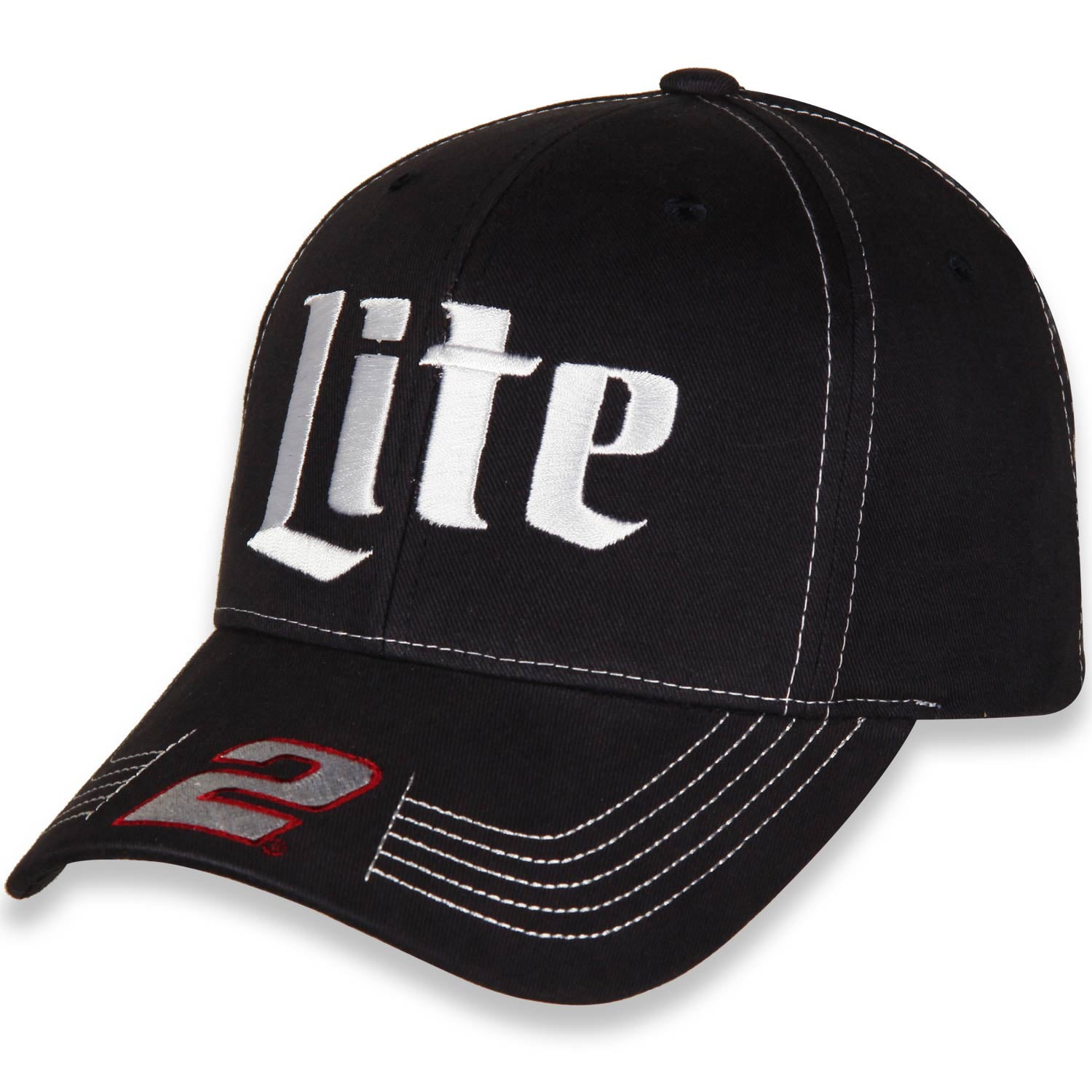 brad keselowski miller lite hat