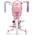 thumbnail image 5 of XJD 12 inch Kids Girls Bike for 3-12 Years Old Toddlers, Princess Children Bicycle with Training Wheels, Streamers, Basket, Doll Seat, Pink, 5 of 16