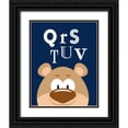 thumbnail image 1 of Robinson, Tamara 15x18 Black Ornate Wood Framed with Double Matting Museum Art Print Titled - QRSTUV Animals, 1 of 4