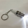 thumbnail image 7 of Naierhg 1Pc Fashion LED Key Chain Spark Plug Keychain Mini Car Parts Keyring Gift, 7 of 7