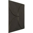 thumbnail image 2 of Ekena Millwork 19 5/8"W x 19 5/8"H Primrose EnduraWall Decorative 3D Wall Panel, Universal Aged Metallic Weathered Steel (12-Pack for 32.04 Sq. Ft.), 2 of 6