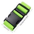 thumbnail image 3 of GOOHOCHY 4 Uds correas de equipaje cinturones de equipaje correas de seguridad ajustables para maleta correas de maleta de viaje accesorios de viaje, 3 of 7