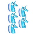 thumbnail image 4 of Limpiador De Cepillos 5PCS Cepillo De Limpieza De Polvo De Uñas De Moda Ergonómico Para Uñas ANGGREK Azul+Blanco, 4 of 8