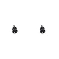 thumbnail image 4 of Botones de bloqueo de correa de guitarra Eigraketly 2 piezas Negro, 4 of 6