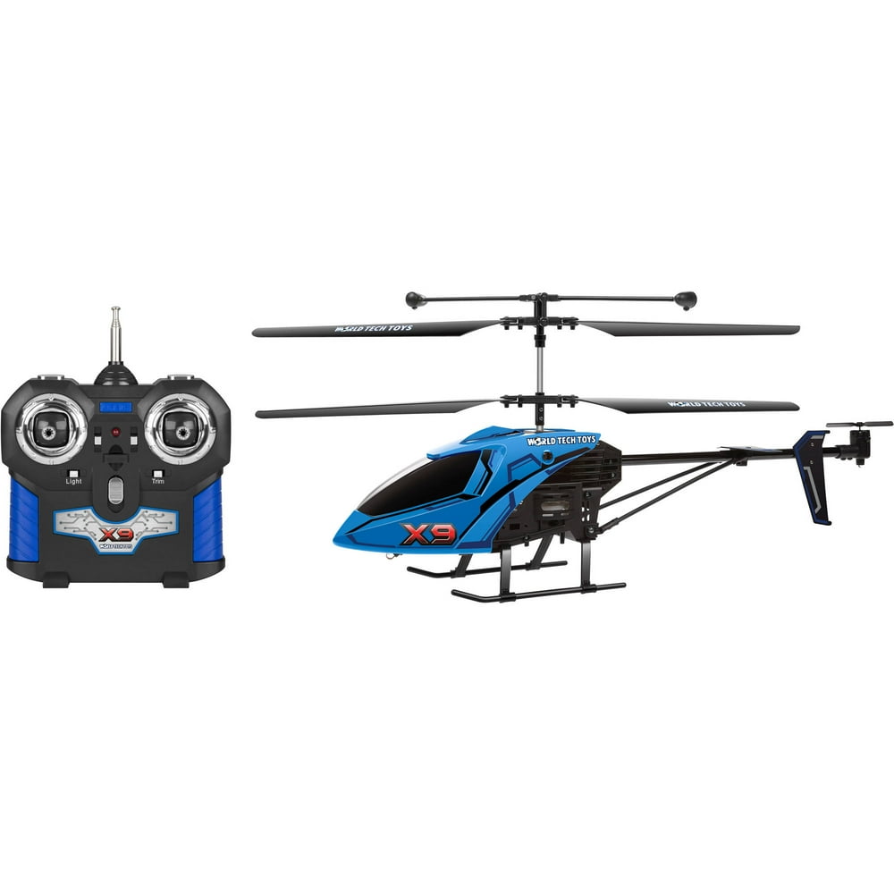 World Tech Toys 3CH X9 Remote Control Helicopter Color may vary