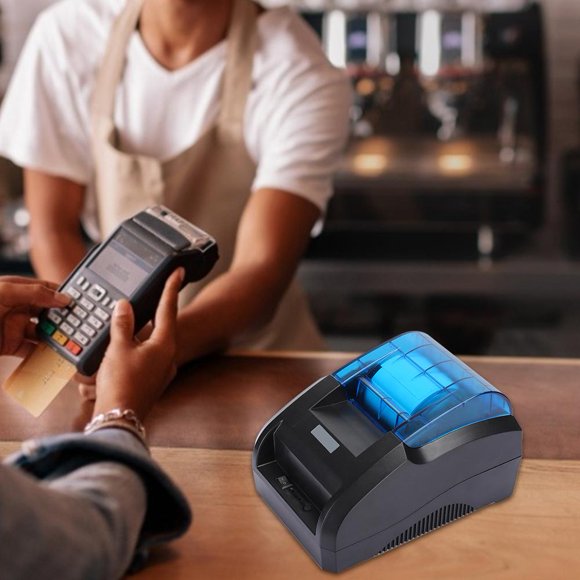 Ccdes Thermal Receipt Printer for Bluetooth Micro USB 203DPI Support Cellphone Computer 110-240V,Thermal Receipt Printer,203DPI Desktop Thermal Printer