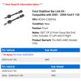 thumbnail image 2 of Front Stabilizer Bar Link Kit - Compatible with 2005 - 2008 Ford F-150 - Replacement, 2 of 2