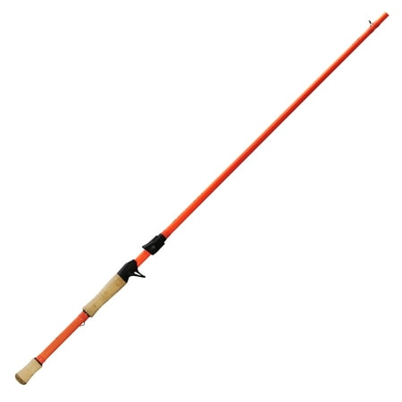 Lew s Xfinity Pro Casting Fishing Rod 7-Foot 1-Inch IM8 Fishing Rod Heavy Power Fast Action Orange