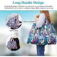 thumbnail image 5 of Holzlrgus Reusable Grocery Bag - Large Foldable Shopping Tote, Eco-Friendly and Durable, Machine Washable Lightweight Design, 5 of 8