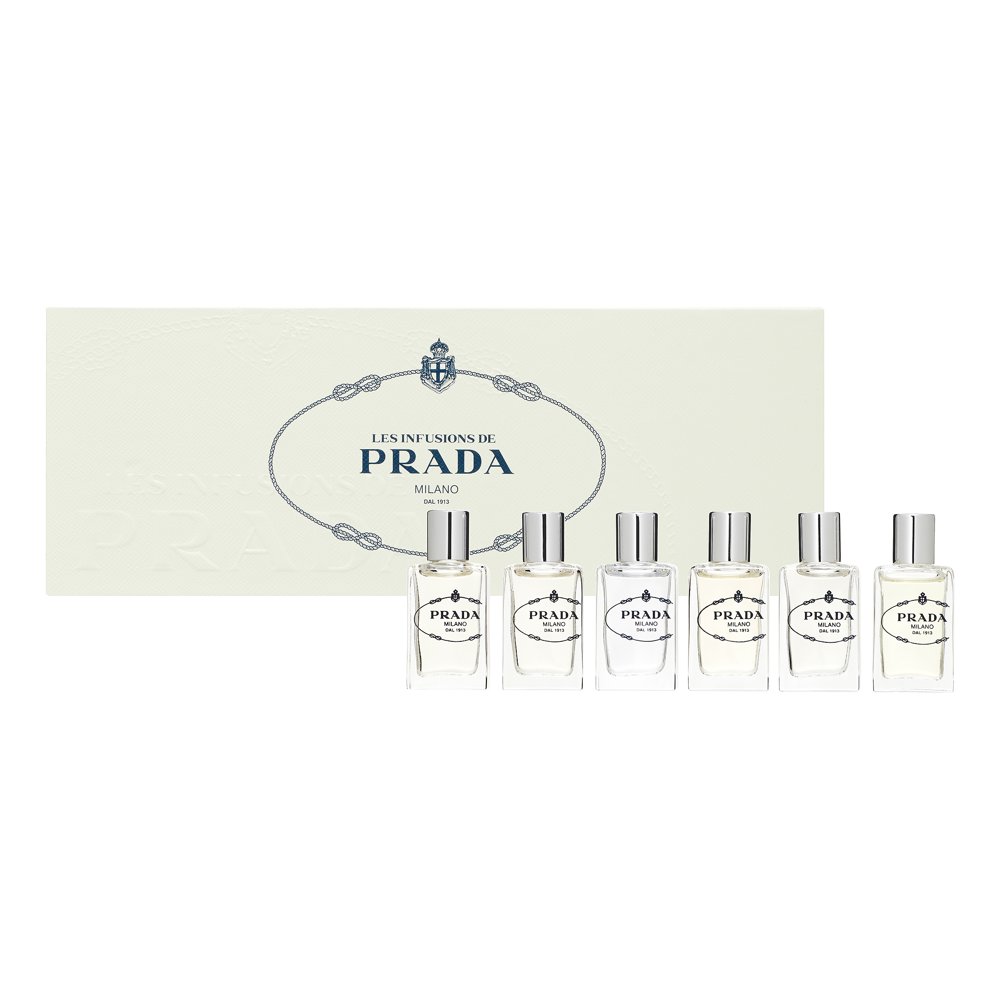 Prada Prada Les Infusion De Prada 6 pc Perfume Gift Set For Women