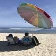 thumbnail image 2 of EasyGo Giant 8' Rainbow Beach Umbrella, 2 of 7
