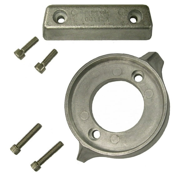 Complete Zinc Anode Kit Fits Volvo 290 Single Propeller Outdrives US Military Grade Zinc Kit Replaces V-18 875815-3, 852835, CM290KITZ, 95351 NEW