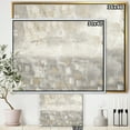 thumbnail image 3 of Designart ' Gray Abstract Watercolor ' Contemporary Framed Canvas, 3 of 3