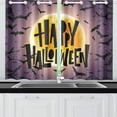 thumbnail image 2 of MKHERT Happy Halloween Blackout Window Curtain Kitchen Curtain 26x39 inch, 2 Panels, 2 of 3