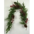 thumbnail image 1 of Pine Cones Berries And Greens Garland, 1 of 1
