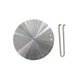 thumbnail image 1 of Matsuzay Placa versátil del difusor del calentador del acero inoxidable de plata para las cocinas de y eléctricas fáciles y seguras Cocina y Comedor 20 tipo básico, 1 of 6