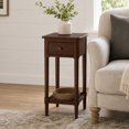 thumbnail image 2 of Convenience Concepts French Country Kourtney No Tools 1 Drawer Accent Table with Shelf, Espresso, 2 of 6