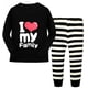 thumbnail image 1 of Pijamas de algodón para niños y niñas, ropa interior de Navidad, traje para el hogar, ropa de dormir para fiesta, novedad, 1 of 4