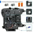 thumbnail image 4 of Spec-D Tuning LED Black Projector Headlights Compatible with 2018-2020 Ford F150, Left + Right Pair Headlamps Assembly, 4 of 6