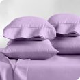 thumbnail image 1 of Bare Home Pillowcase Set - Premium 1800 Collection - Double Brushed - Ultra Soft - Standard Size, Lavender, 4 Count, 1 of 7