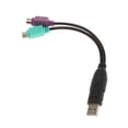 thumbnail image 4 of Convertidor de Cable USB Doble Sunnimix Adaptador convertidor USB a PS2, 4 of 6