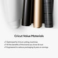 thumbnail image 4 of Cricut Glossy Value Permanent Vinyl Roll, 12 in x 20 ft, White, 4 of 8