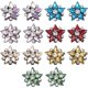 thumbnail image 1 of 14 parches de estrellas con cuentas, 7 colores, hechos a mano, con apliques de estrellas de diamantes de imitación, insignias de vidrio con diamantes de imitación de colores., 1 of 4