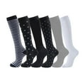 thumbnail image 2 of Fewfanhot 6 Pairs Wool Hiking Cushioned Socks Thermal Warm Crew Winter Boot Mid-Calf Sock for Men and Women, 2 of 3