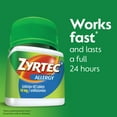 Zyrtec 24 Hour Allergy Relief Antihistamine OTC Medicine Tablets 10 mg Zyrtec 24 Hour Allergy Relief Antihistamine OTC Medicine Tablets 10 mg